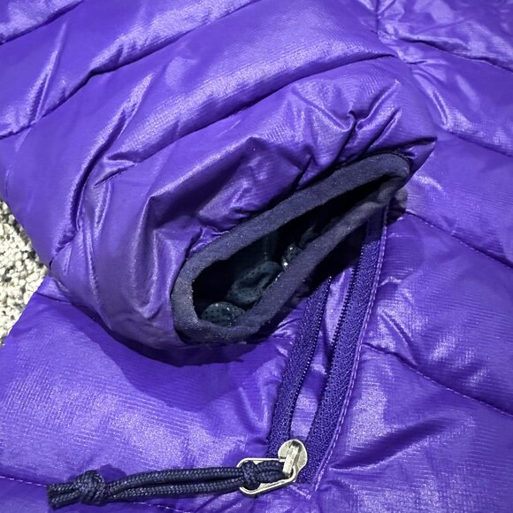 Women's COLUMBIA Omni-Heat Goose Down, Feather Jacket, Medium, Purple, Pre-owned - Picture 6 of 14